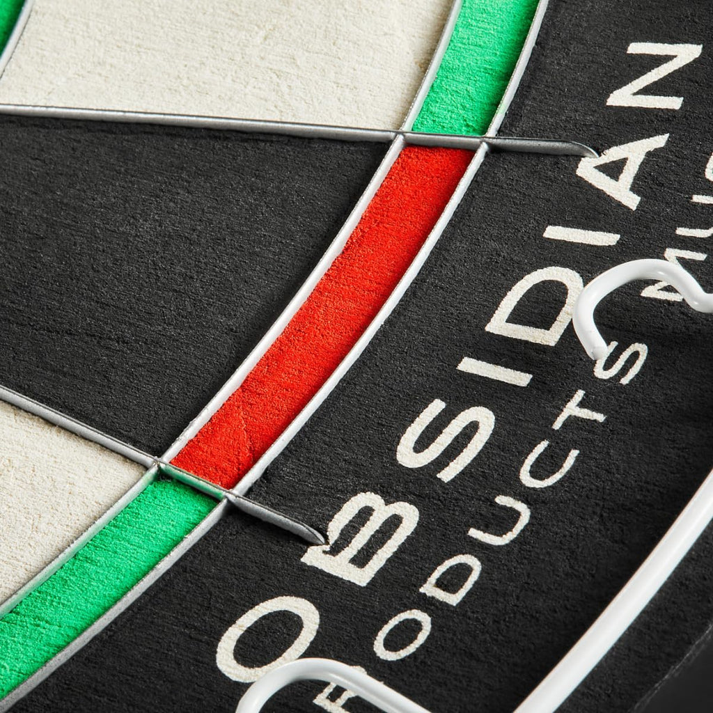 Viper Obsidian Black Official Competition Steel Tip Dartboard, Wdf Accredited With Staple-Free Razor-Thin Spider Wire, Self-Heal