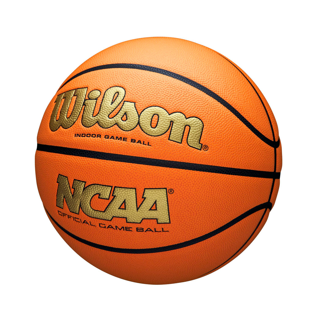 Wilson Ncaa Evo Nxt Official Indoor Game Basketball - Gold/Orange, Size 6-28.5''