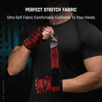Hayabusa Star Wars(Tm) Galaxy Boxing Hand Wraps Officially Licensed Reusable Hook And Loop Closure For Men And Women - Sith, 180