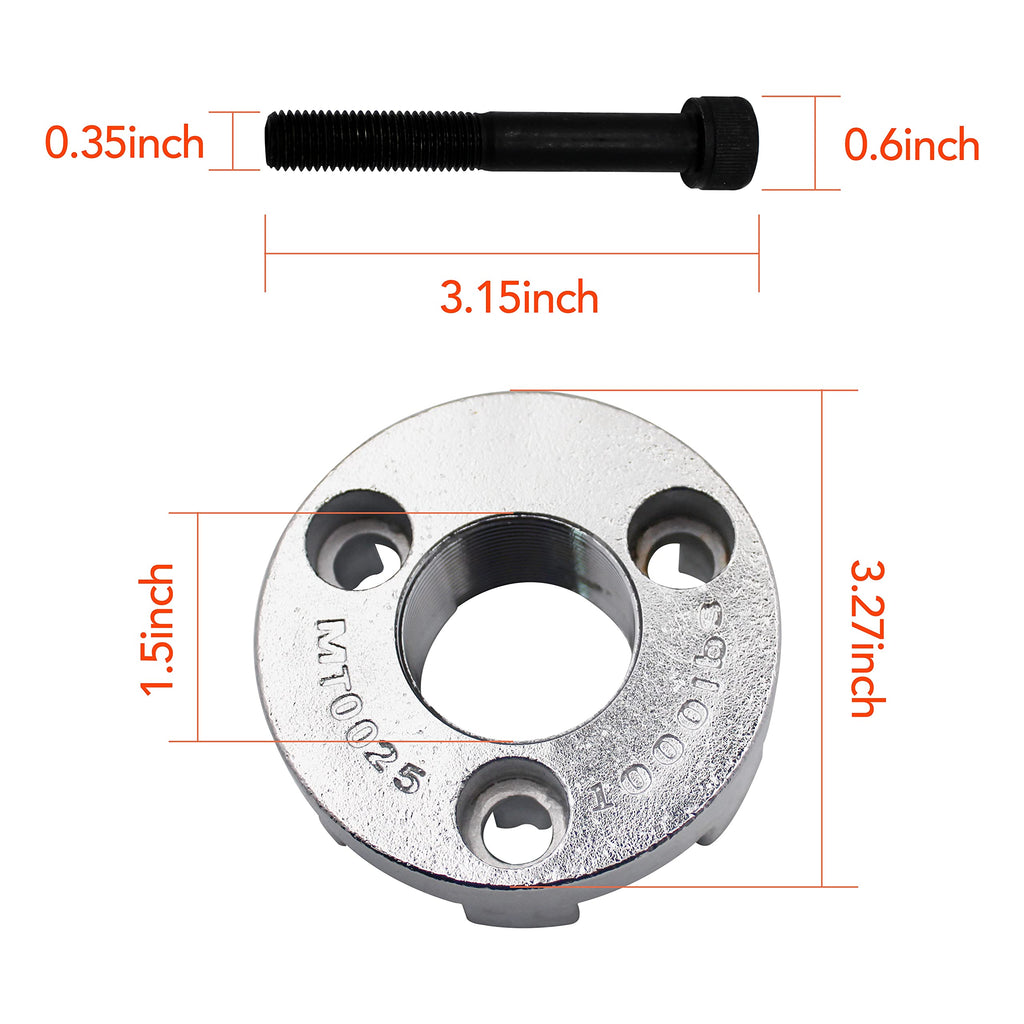 Salangid Lifting Adapter Mt0025 Compatible With Yamaha 5.3 V8, 4.2 V6, F200B, F115B, F425, Mt0022 And Non-Verado Mercury (1.5''