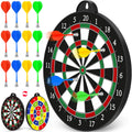 Magnetic Dart Board, Safe Dart Game Toy For Kids, 12Pcs Magnetic Darts, Excellent Indoor Game And Party Game, Double Sided Dart 