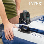 Intex 66639E Quickfill 120 Volt Ac Electric Pump: Inflates And Deflates Air Mattresses - Includes 3 Interrconnecting Nozzles - C