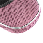 Andux Mesh Mallet Putter Cover Golf Putter Head Covers Pink, Semicircle