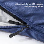 Bisinna Xxl Sleeping Bag(90.55X39.37) For Big And Tall Adults,3-4 Seasons Plus Size Warm And Comfortable Waterproof Lightweight
