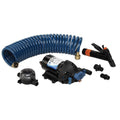 Jabsco 32900-0092 ParMax 4.0 GPM Washdown Pump - 12VDC 60 PSI with 25 ft. Hose Coil