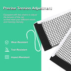 Uxcell Retractable Ping Pong Net For Any Table, Portable Table Tennis Net Replacement, Folding 68'' Nylon String Tension Ping Po