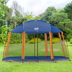 Campros Cp Screen House 13 X 13 Ft Screened Mesh Net Wall Canopy Tent Screen Shelter Gazebos For Patios Outdoor Camping Activiti