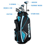 Callaway Women'S Strata Plus Complete Golf Set (14-Piece, Right Hand, Teal)