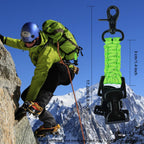 Melotough Tactical Glove Holder Work Glove Belt Clip With 2 Alligator Clips For Hiking,Camping,Hunting,Outdoor Activities (Lime