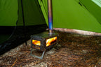 Firehiking Portable Titanium Tent Stove Pipe Diy Folding Chimney For Outdoor Camping 6.6 Ft