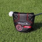 Mytag Golf Club Head Covers Mallet Putter Headcovers For Odyssey White Hot Pro Heel-Shaft (Strong Magnetic)