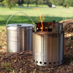 Solo Stove Pot 4000 Stainless Steel Camping Pot For Outdoor Campfire Great Cookware Equipment For Backpacking Kitchen Bushcraft