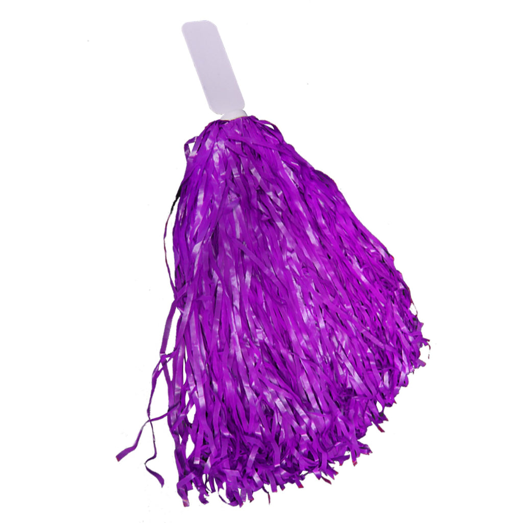 Windy City Novelties 12 Pack Purple Cheerleader Pom Poms  Cheerleading Supplies Team Spirit Team Colors Sporting Events Hallowee