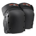 Triple Eight Street Knee Pads For Skateboarding Adjustable Straps (1 Pair), Black, Large