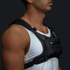 Mvrk Water Resistant Chest Pack - Minimalist Running Pack For Workouts, Running Phone Holder With Extra Storage, Lightweight Run