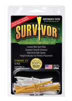 Greenkeepers Survivor Golf Standard Tee, 2 3/4''