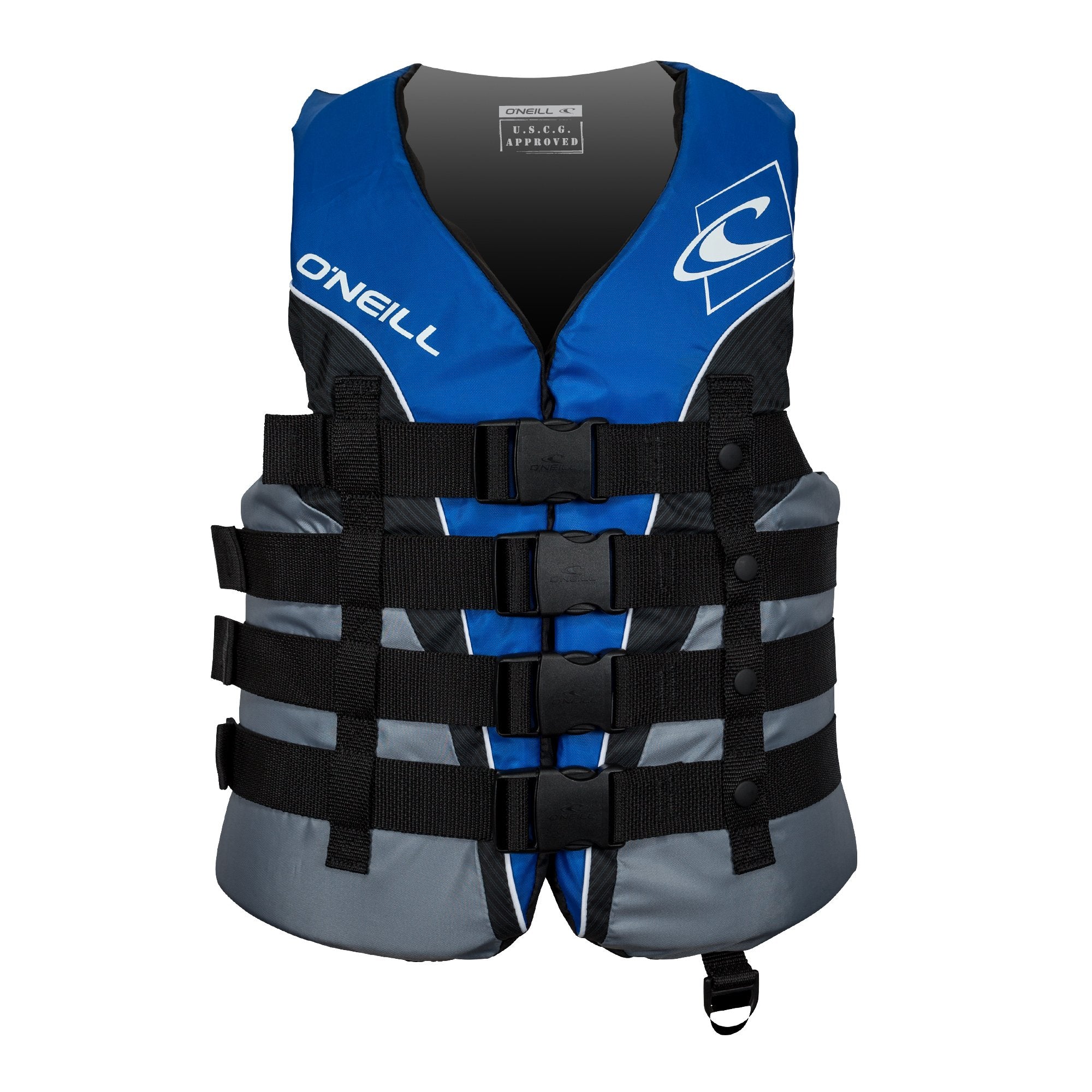 O'Neill Men'S Superlite Uscg Life Vest,Pacific/Smoke/Black:White,3Xl