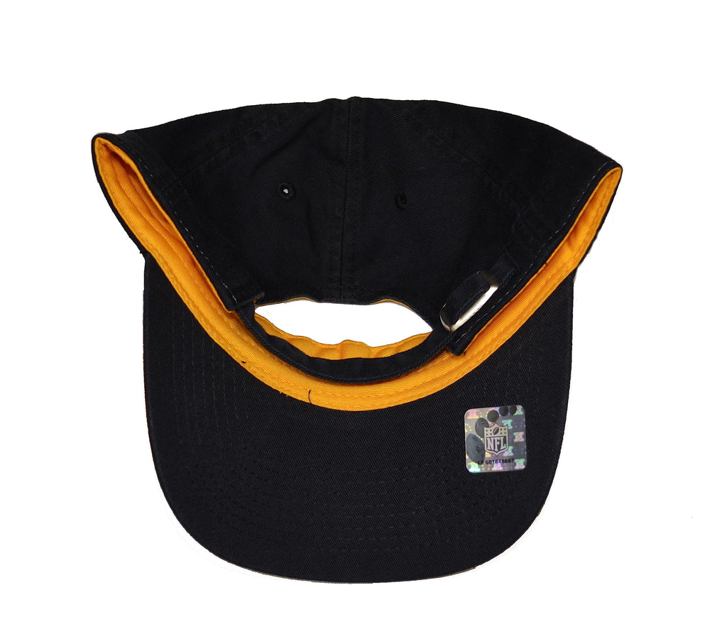 47 Pittsburgh Steelers 2 Tone Basic Clean Up Adjustable Cap - Nfl Relaxed Fit Dad Baseball Hat