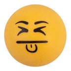 Stiga 6 Pack Emoji Table Tennis Balls - 40Mm Ittf Regulation Size And Weight Ping Pong Balls