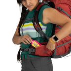 Osprey Tempest 33L Womens Lightweight Hiking Backpack - Daypack for Travel & Camping, Anchor Blue/Atlas
