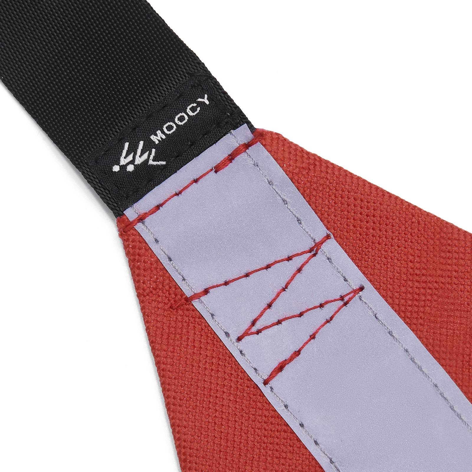 Safety Tow Flag With Webbing For Kayak Boat Bicycle Travel Tow Warning Truck Loads (Red With Reflective Band)