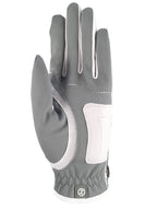 Zero Friction Ladies Grey Synthetic Golf Glove, Lh, Universal-Fit
