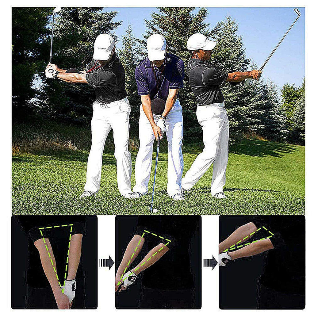 Finger Ten Golf Smart Ball Training Aid Impact Inflatable Balls With Air Pump Adjustable Lanyard Assist Teaching Posture Correct