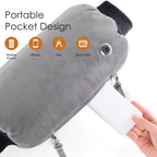 Rechargeable Hand Warmers, Portable Graphene Heated Gloves Handwarmers Bag With 10000Mah Power Bank&3 Heat Modes, Fast Electric
