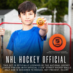 Franklin Sports Nhl Kids Street Hockey Goalie Pads Set - Youth Street Hockey Goalie Gear - Junior Blocker, Glove + Pads - Comp10
