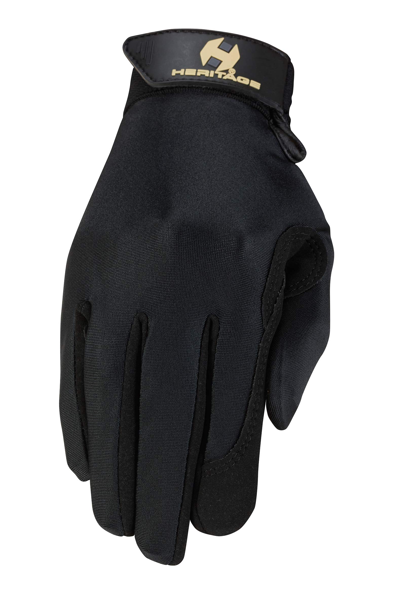 Heritage Performance Gloves, Size 8, Black