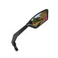 Meachow 2024New Handlebar Bike Mirror, Scratch Resistant Glass Lens, Ultra-Hd, E-Bike Mirror, Bicycle Mirror, (Silver Right Side