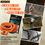 Multus: Perfect Deer Drag And Harness 2 Pack; Every Way To Drag A Deer In One Product Fast & Easy! Dual Harness Deer Drag With H
