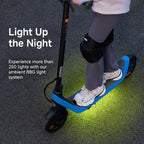 Segway Ninebot eKickScooter C2 Lite, w/8.7 mi Max Operating Range & 9.9 mph Max Speed, Electric Scooter for Kids Ages 6-10, Up t