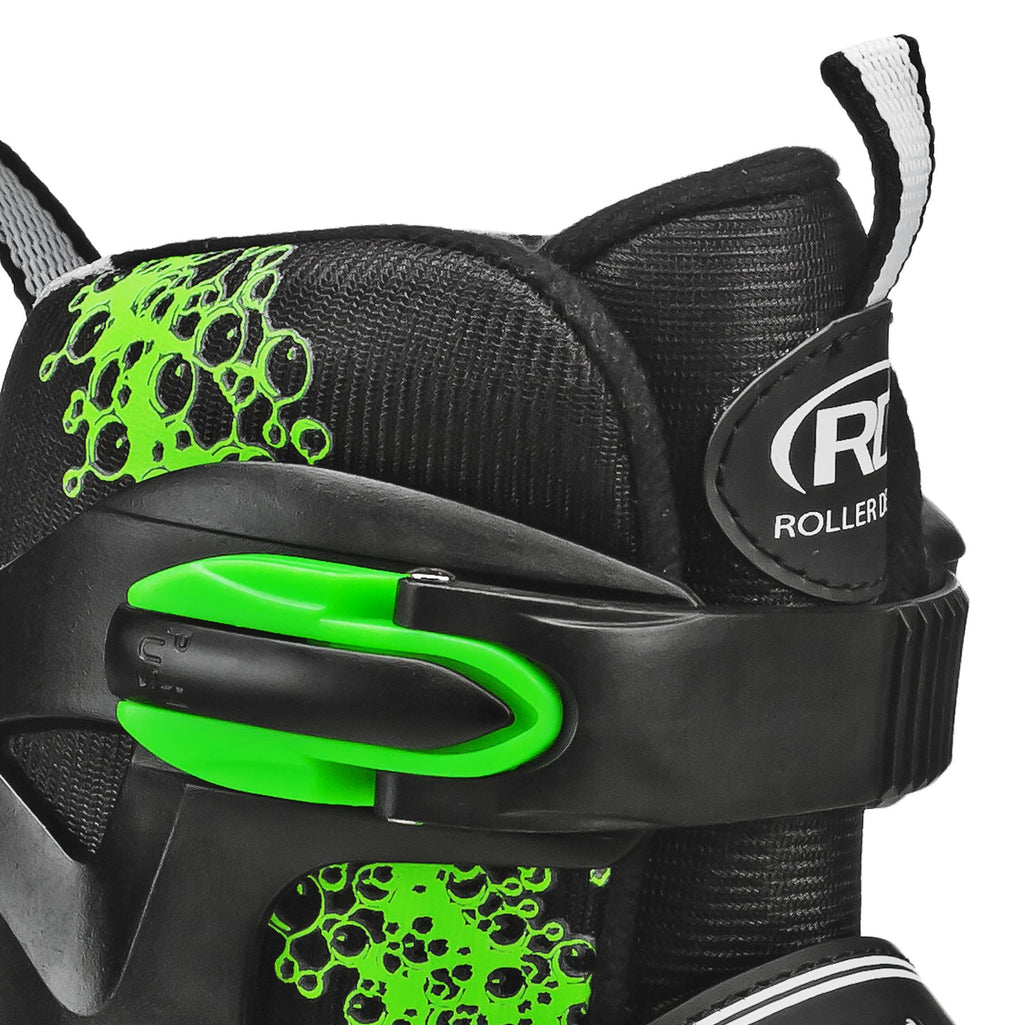 Roller Derby Ion 7.2 Inline Skates With Aluminum Frames And Adjustable Sizing For Growing Feet, Medium (2-5)