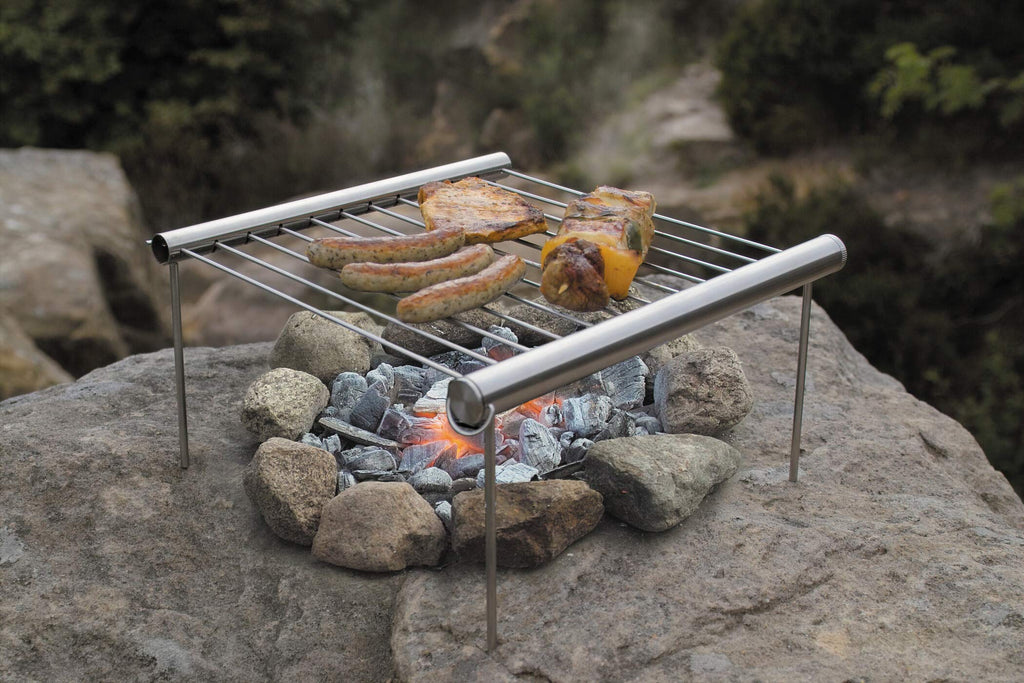 Uco Grilliput Portable Grill For Camping, Stainless Steel