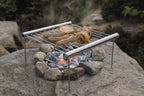 Uco Grilliput Portable Grill For Camping, Stainless Steel