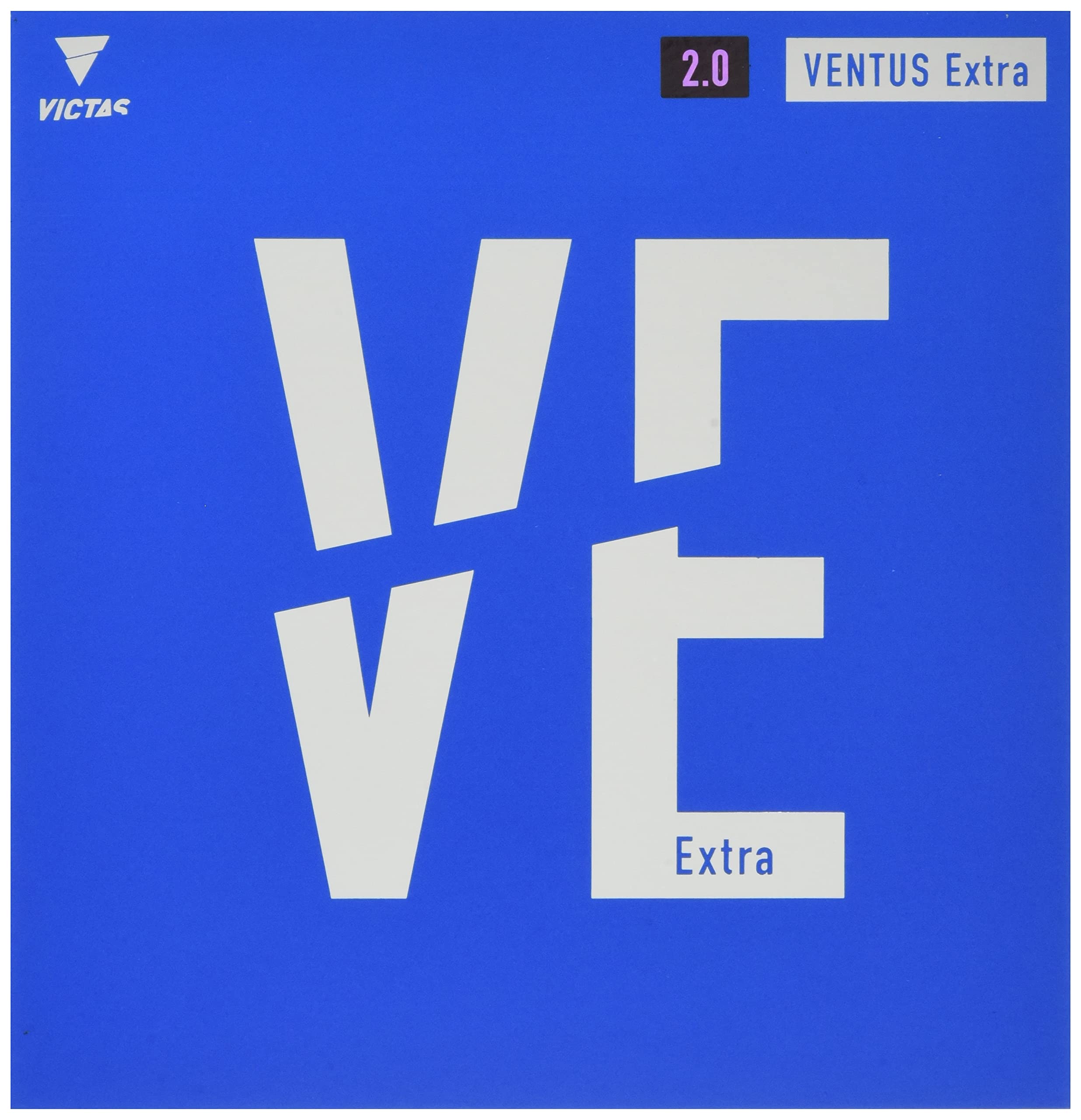 Victas 200030 Table Tennis Rubber Ventus Extra Black (0020) 1.8
