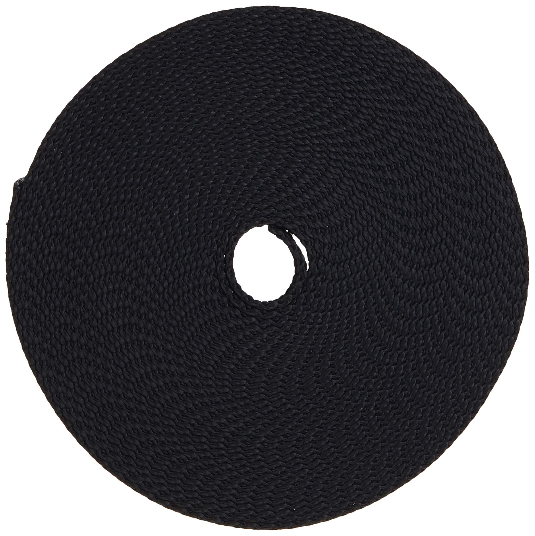 Strapworks Heavyweight Polypropylene Webbing - Heavy Duty Poly Strapping For Outdoor Diy Gear Repair, 3/4 Inch X 10 Yards, Black