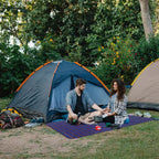 Wind Tour Family Outdoor Waterproof Durable Picnic Blankets With Carry Strap,Foldable 59  70.9 Inch Sandproof Picnic Floor Mat F