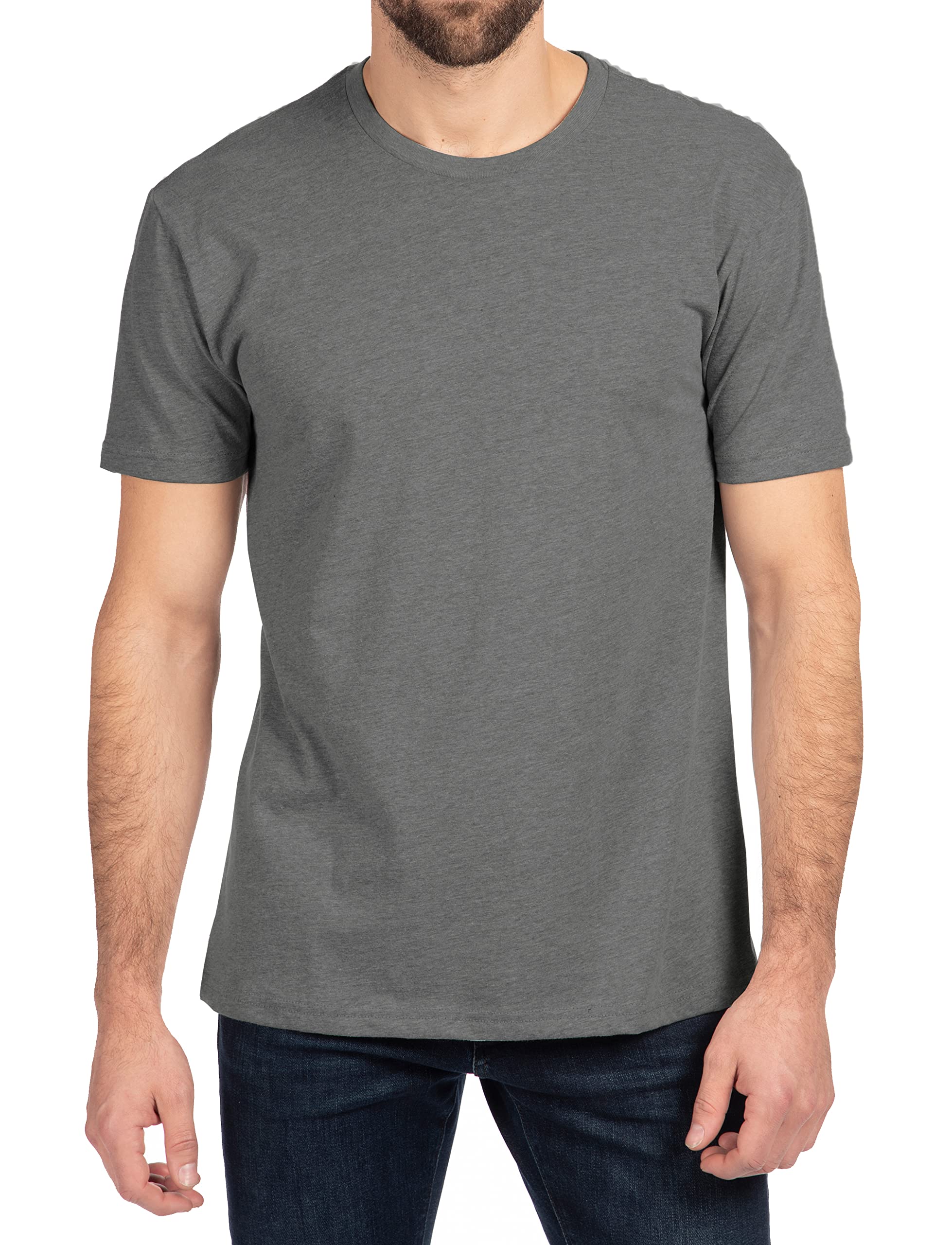 Next Level Ladies CVC T-Shirt 3XL Dark HTHR Gray