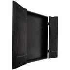 Dmi Sports Black Cricketpro Dartboard Cabinet  Designed For Arachnid 15.5Cricketpro 900, 800, 750, 650 Electronic Dartboards  Do