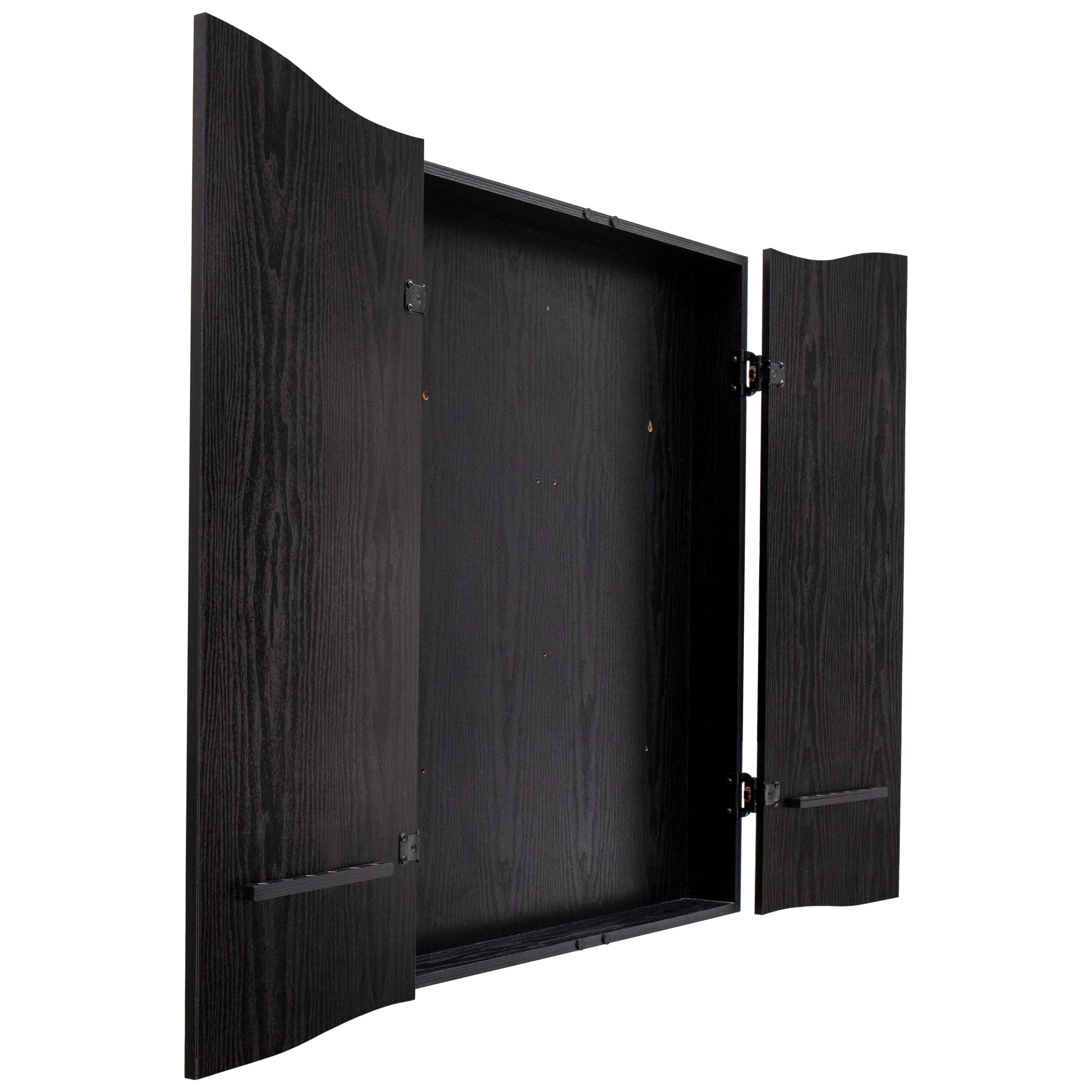 Dmi Sports Black Cricketpro Dartboard Cabinet  Designed For Arachnid 15.5Cricketpro 900, 800, 750, 650 Electronic Dartboards  Do