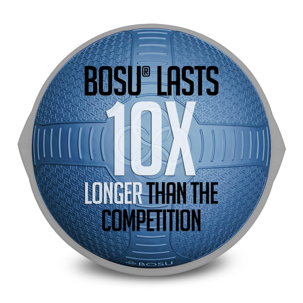 Bosu Pro Nexgen 25In Home Fitness Exercise Gym Strength Flexibility Balance Trainer With Rubberized Non Skid Surface And Hand Ai