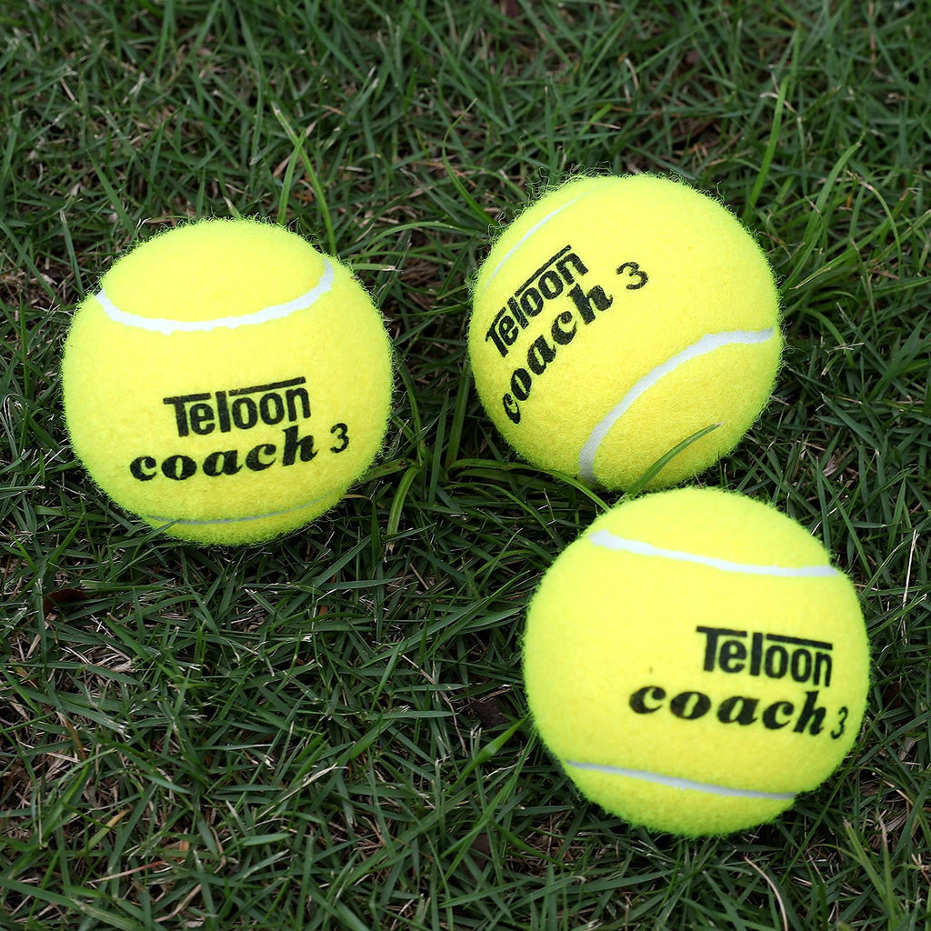 Teloon Tennis Balls (Yellow-12Pcs)