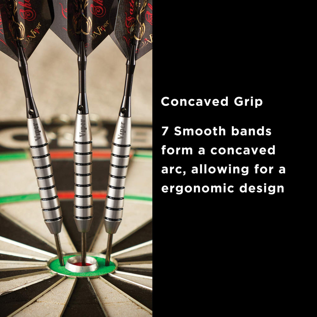 Viper By Gld Products Underground Steel Tip Darts, Fatal Shot, 24 Grams, Multicolor (22-2324-24)