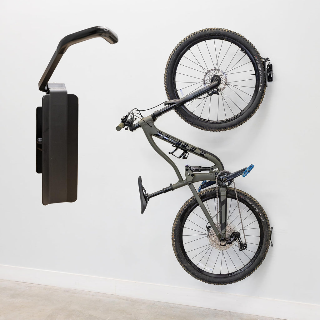 Storeyourboard Swivel Bike Wall Rack Garage Hanger Hook