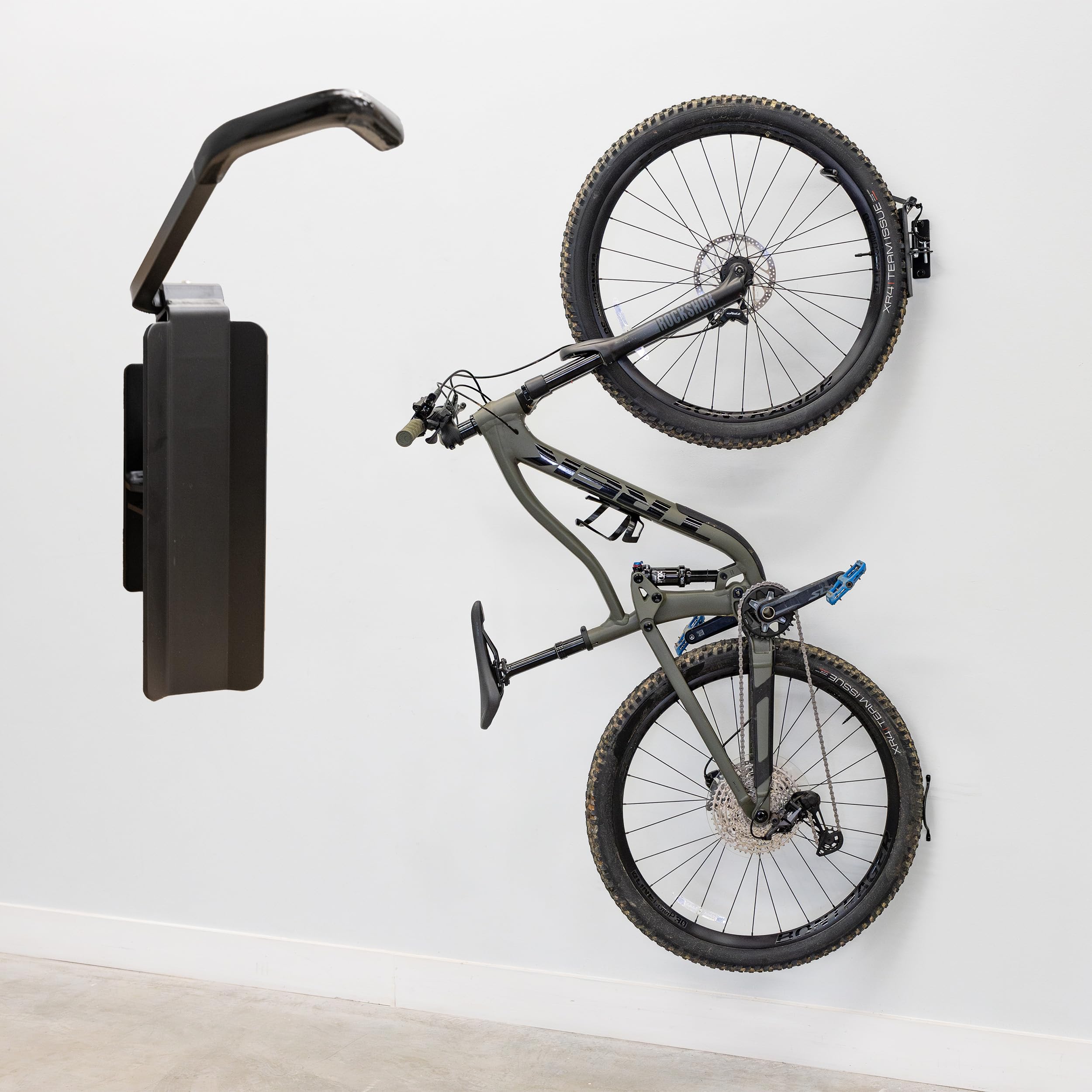 Storeyourboard Swivel Bike Wall Rack Garage Hanger Hook