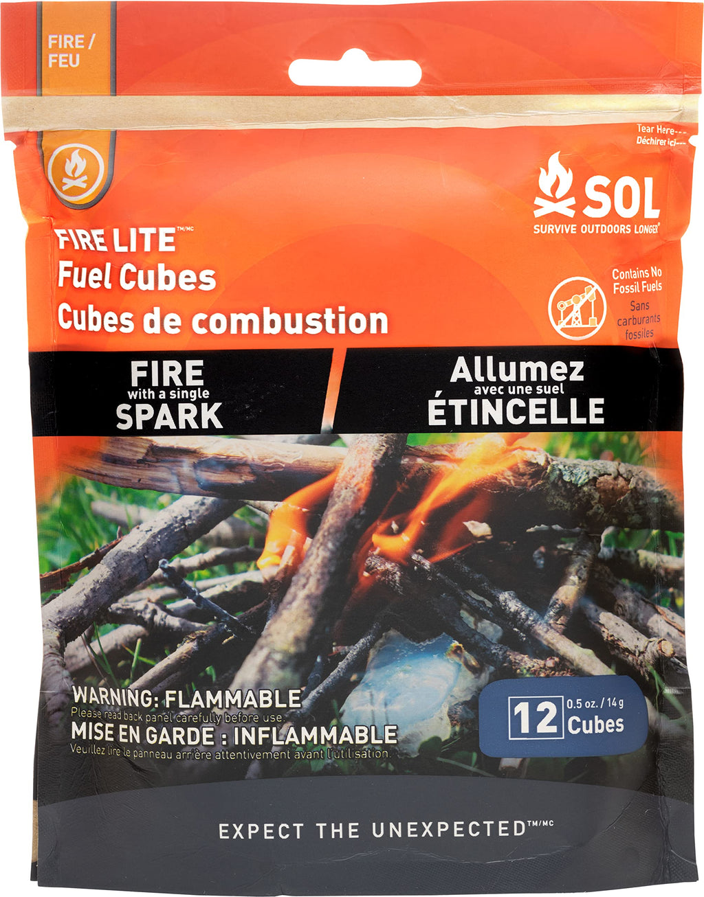 Survive Outdoors Longer All-Weather Fire Cubes 12 Count - (Pack Of 4)