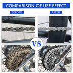 Yimax Bike Chain Cleaner Set, Bicycle Cleaning Kit Chain Lube And Cleaning Spray Biodegradable Bike Chain Lubricant With Brushes