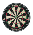 Unicorn Eclipse Pro Dart Board With Ultra Slim Segmentation - 30% Thinner Than Conventional Boards - For Increased Scoring And R